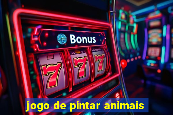 jogo de pintar animais